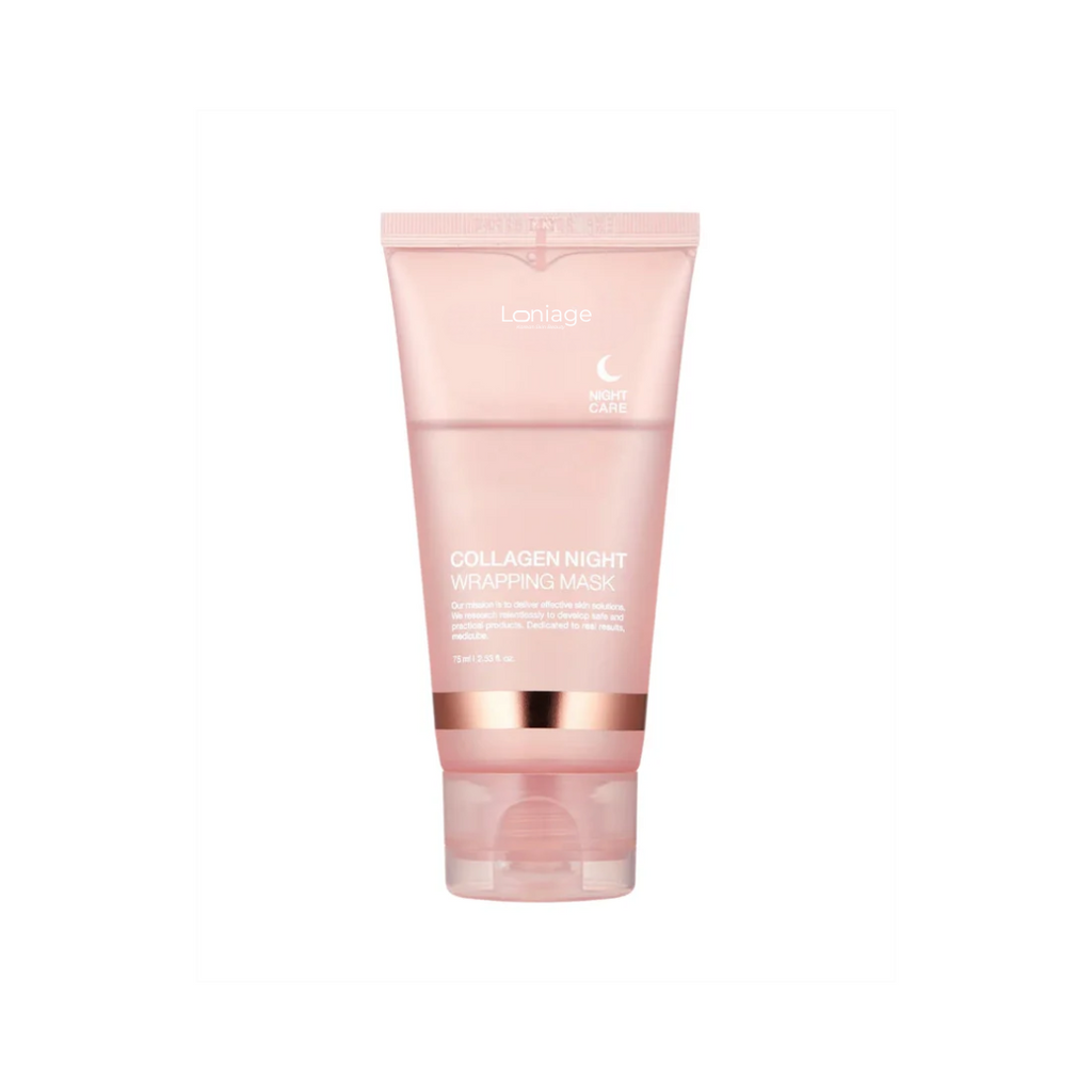 Loniage collagen night mask - máscara de colágeno noturna coreana