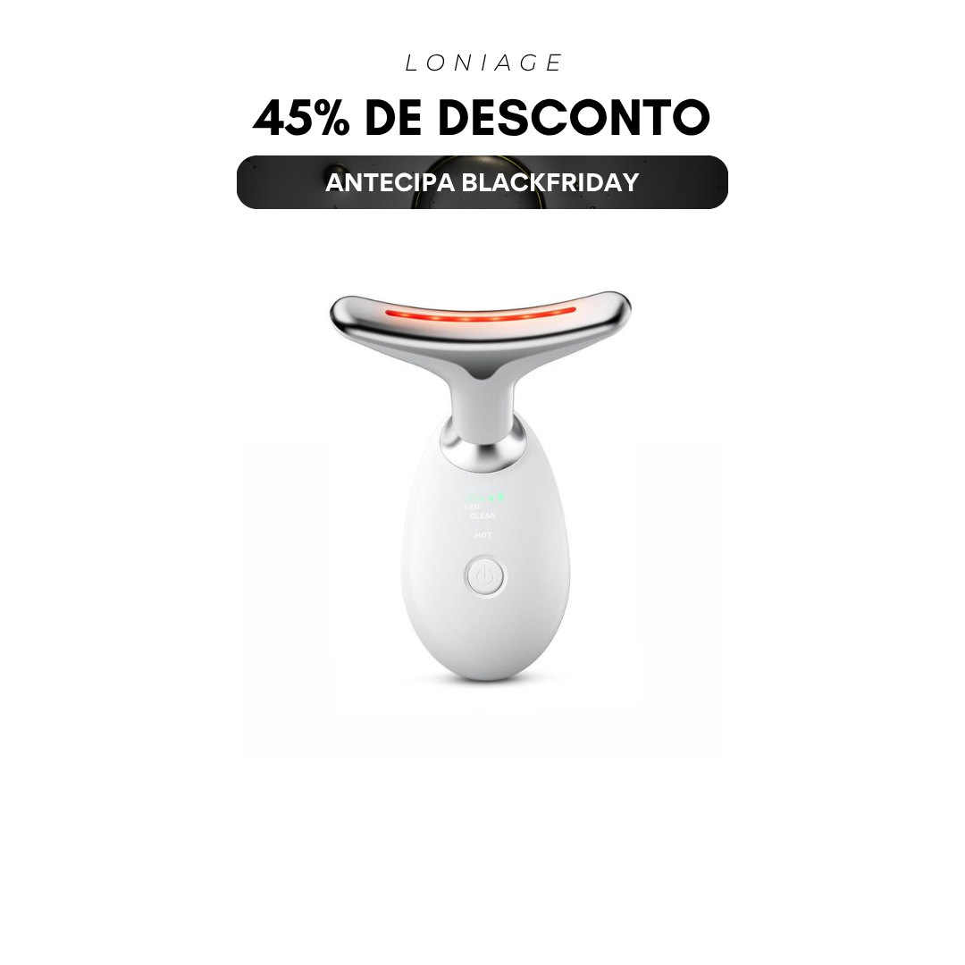 Loniage FaceLift Pro - Rejuvenescedor Facial Coreano com LED Terapia