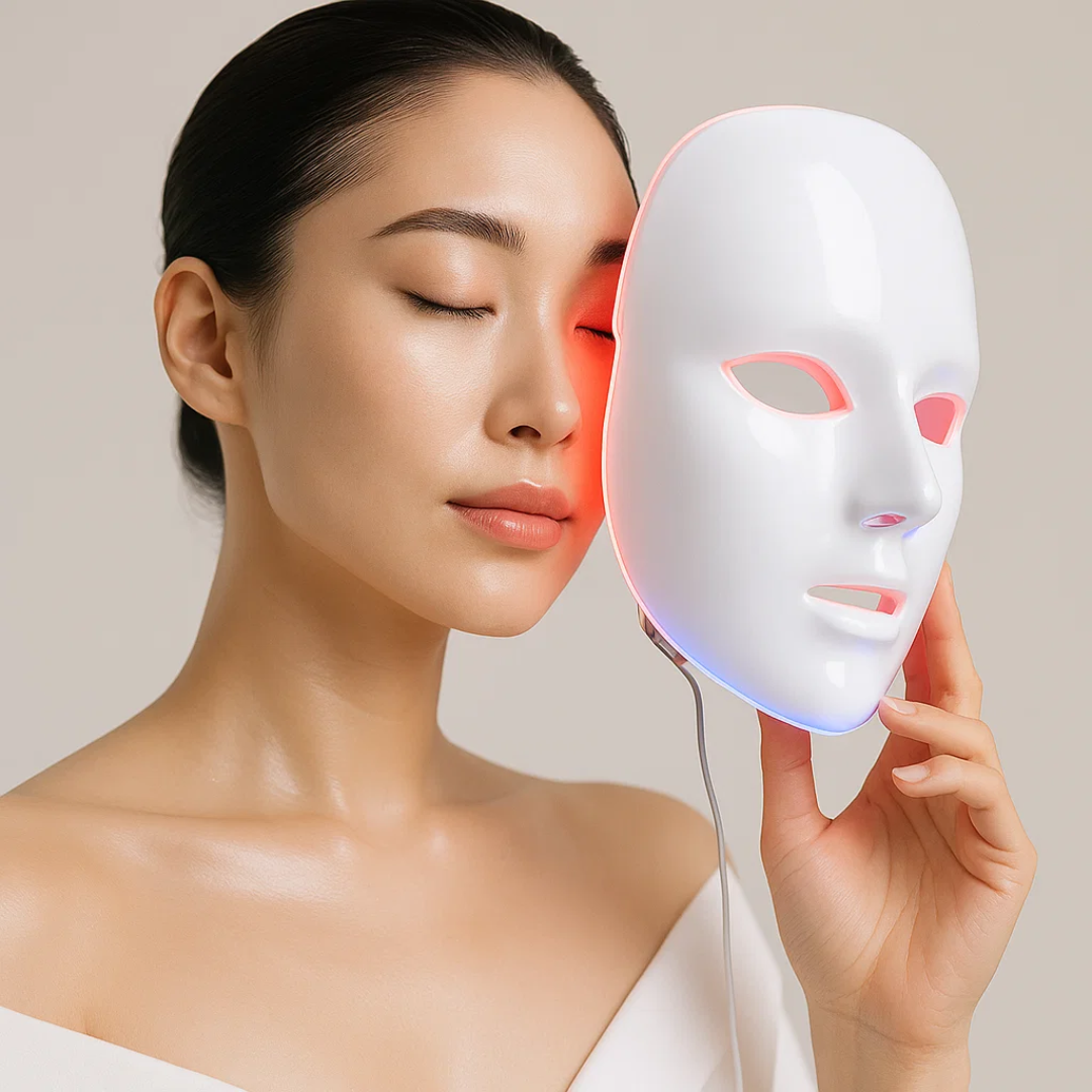 Loniage light therapy mask - máscara facial de fototerapia coreana