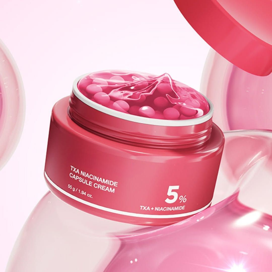 Loniage TXA niacinamide capsule cream - hidratante coreano clareador em cápsulas