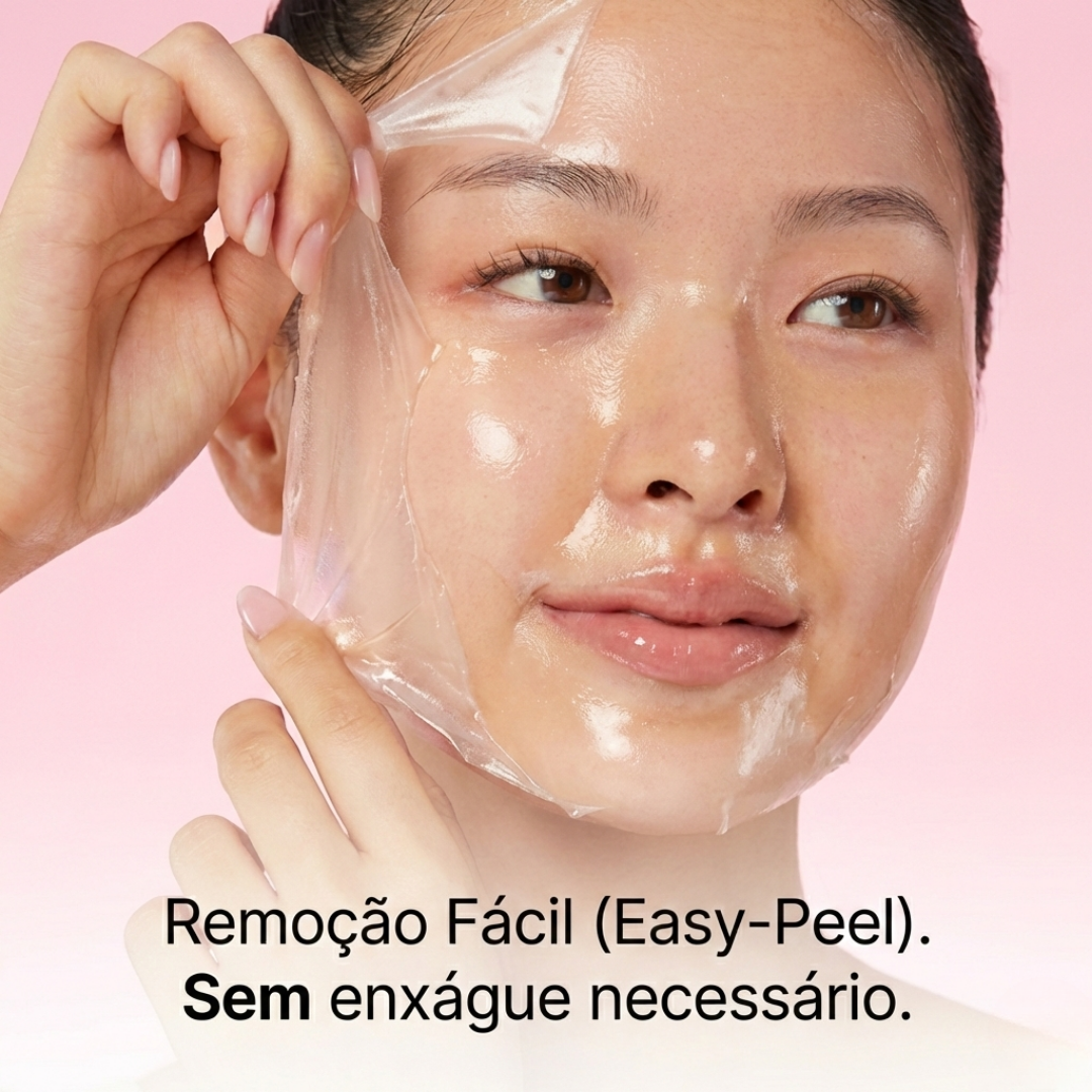 Loniage Real Collagen Night Wrapping Mask - Tratamento Coreano de Colágeno para Efeito Glass Skin
