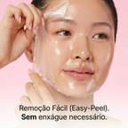 Loniage Real Collagen Night Wrapping Mask - Tratamento Coreano de Colágeno para Efeito Glass Skin