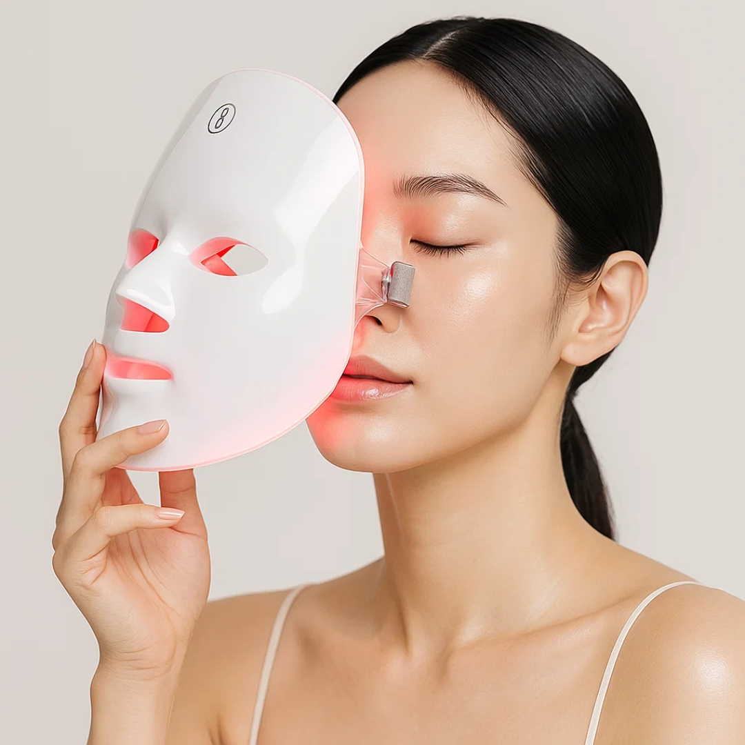Loniage light therapy mask - máscara facial de fototerapia coreana
