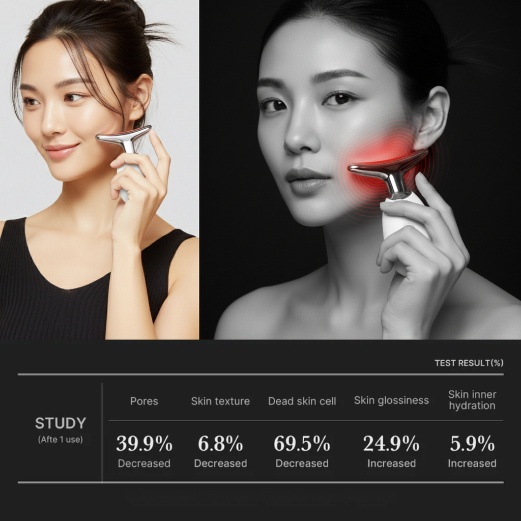 Loniage FaceLift Pro - Rejuvenescedor Facial Coreano com LED Terapia