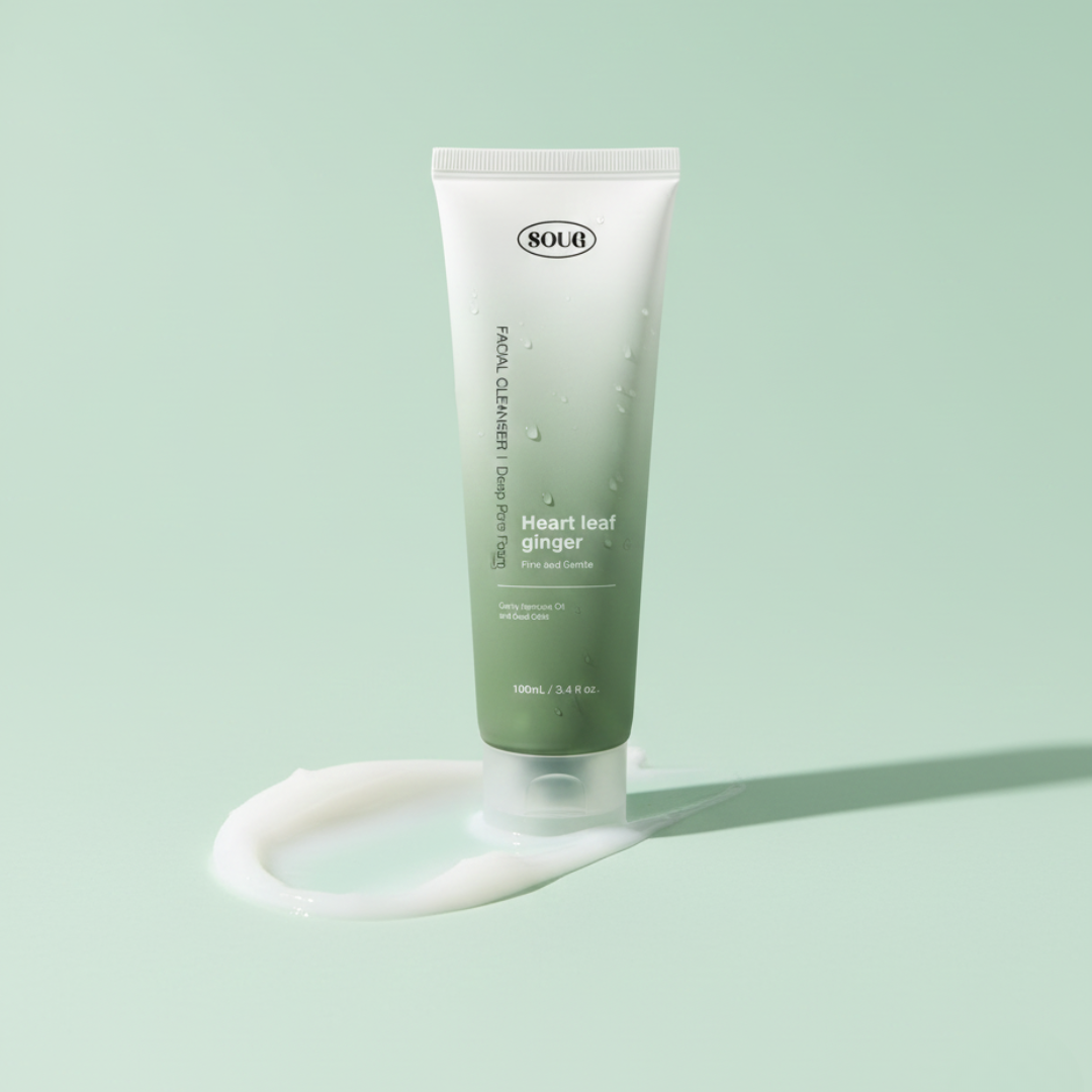 Loniage soug heartleaf quercetinol pore - Espuma Coreana de Limpeza Profunda