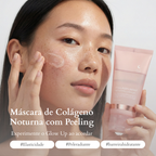 Loniage Real Collagen Night Wrapping Mask - Tratamento Coreano de Colágeno para Efeito Glass Skin