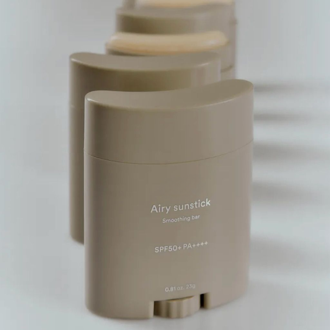 Loniage airy sunstick – protetor solar coreano com acabamento mate