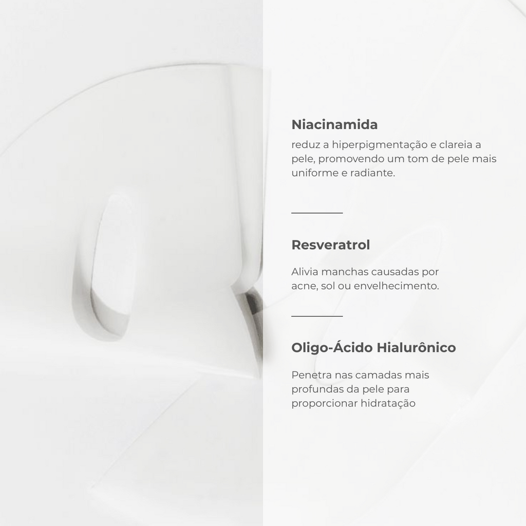 Loniage radiant vita niacinamide real deep mask - máscara de colágeno coreana