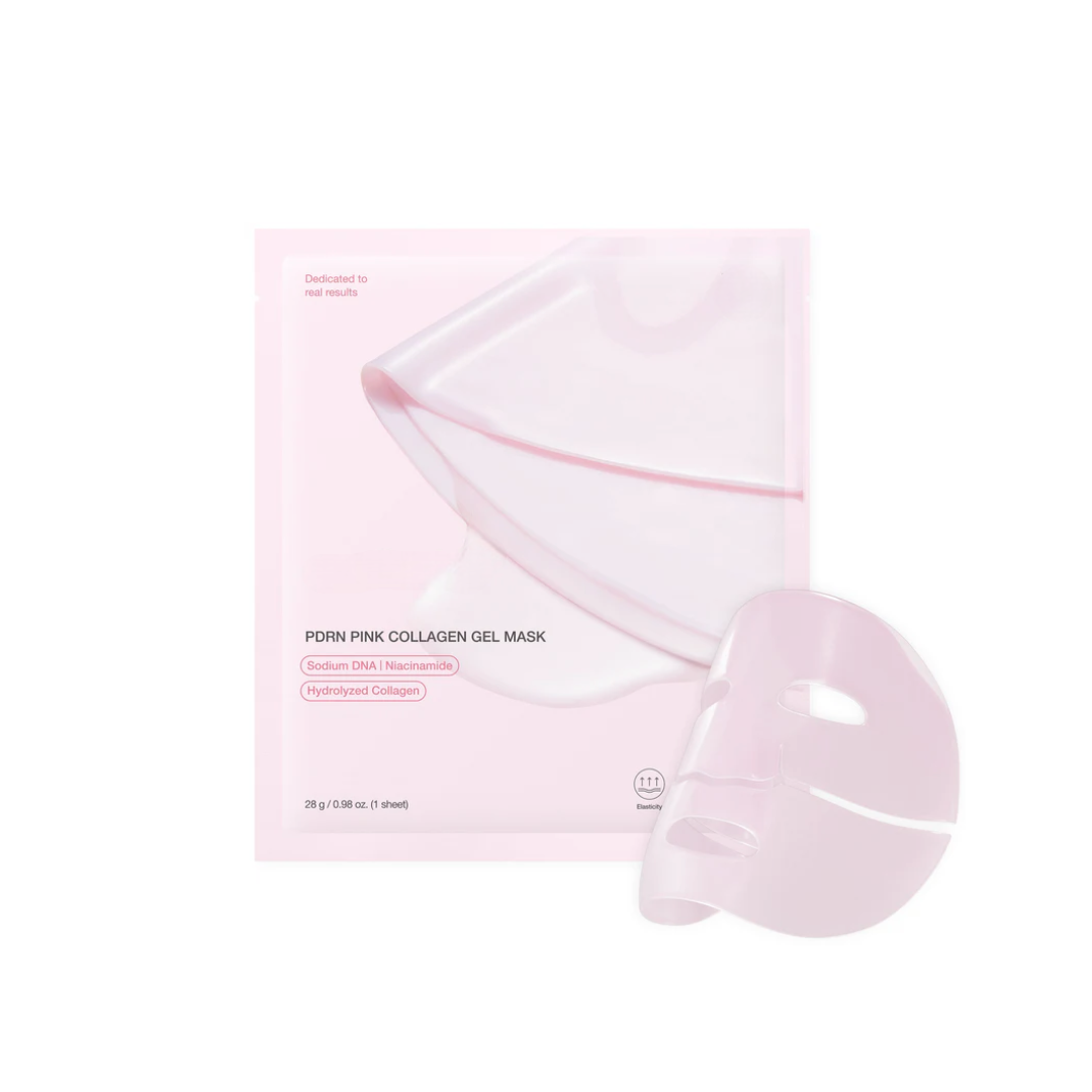 Loniage pink collagen mask - máscara de colágeno coreana